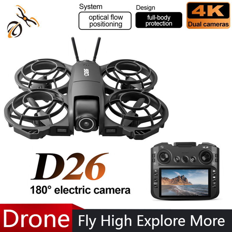 D26 Drone 4K Aerial HD 180° Ca - Drone Gimbal Case 评论和价格
