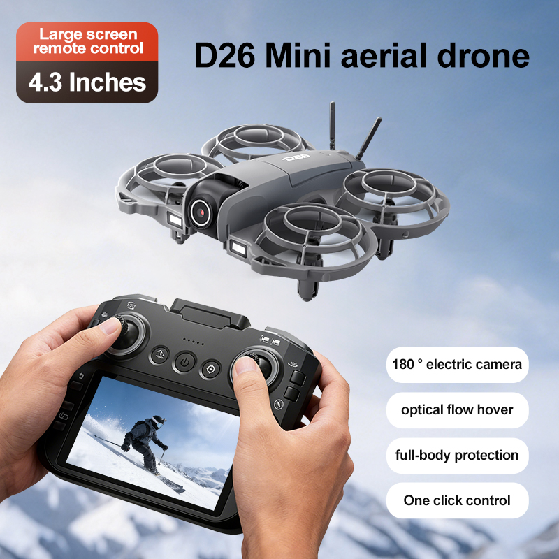 D26 Drone 4K Aerial HD 180° Ca - Drone Gimbal Case 评论和价格