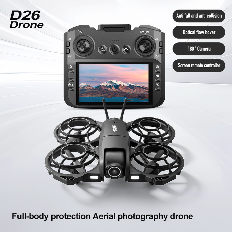 D26 Drone 4K Aerial HD 180° Ca - Drone Gimbal Case 评论和价格